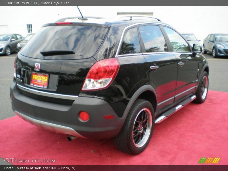 Black Onyx / Tan 2008 Saturn VUE XE