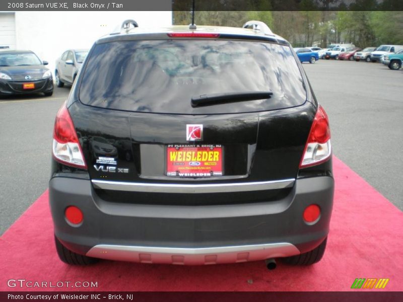 Black Onyx / Tan 2008 Saturn VUE XE