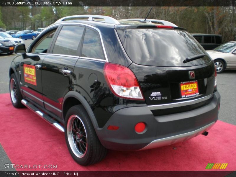 Black Onyx / Tan 2008 Saturn VUE XE