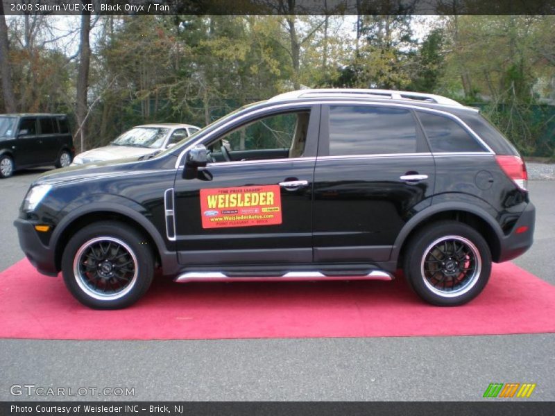 Black Onyx / Tan 2008 Saturn VUE XE