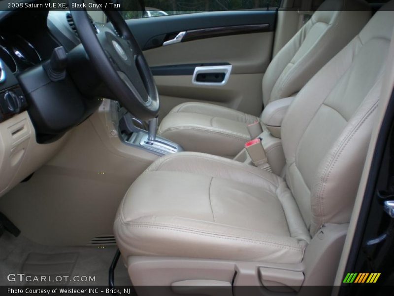 Black Onyx / Tan 2008 Saturn VUE XE