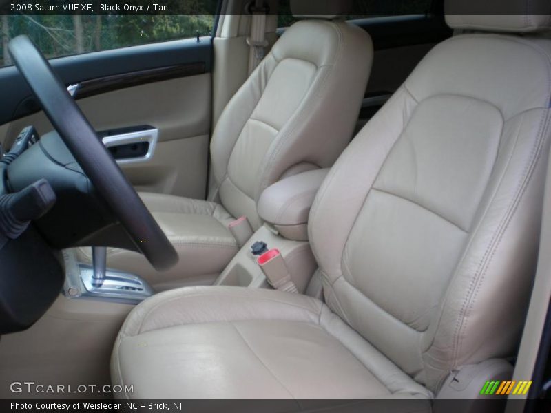 Black Onyx / Tan 2008 Saturn VUE XE