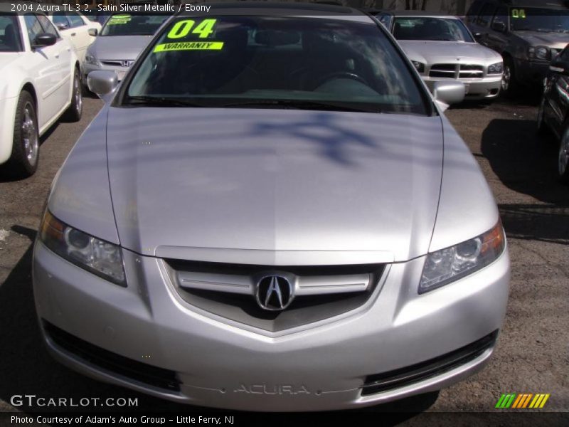 Satin Silver Metallic / Ebony 2004 Acura TL 3.2