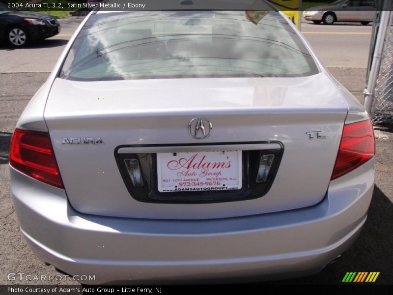 Satin Silver Metallic / Ebony 2004 Acura TL 3.2