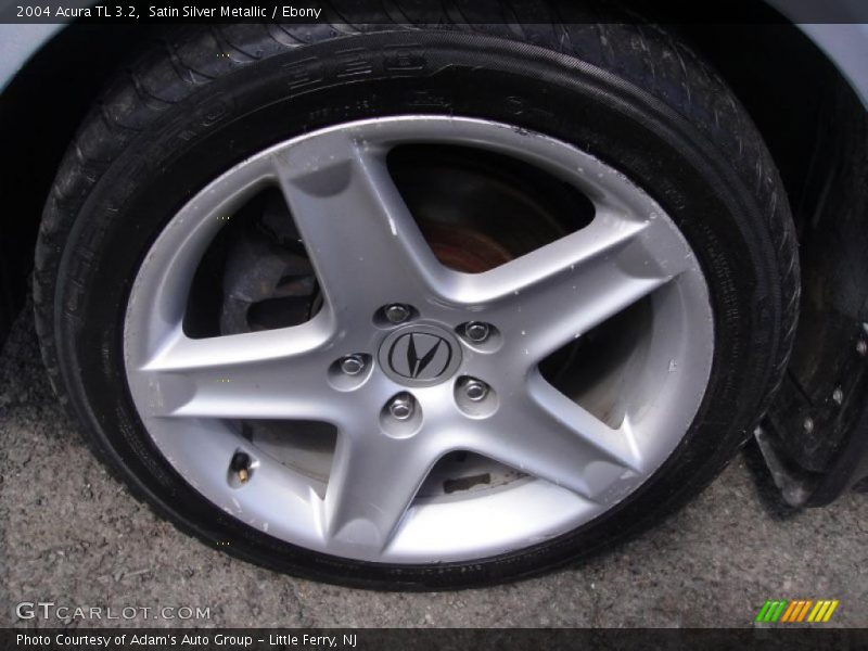 Satin Silver Metallic / Ebony 2004 Acura TL 3.2
