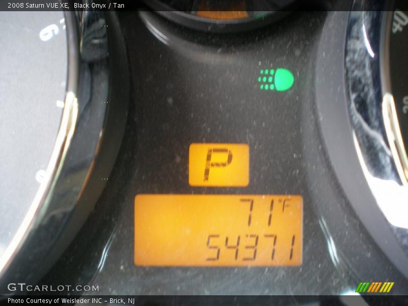 Black Onyx / Tan 2008 Saturn VUE XE