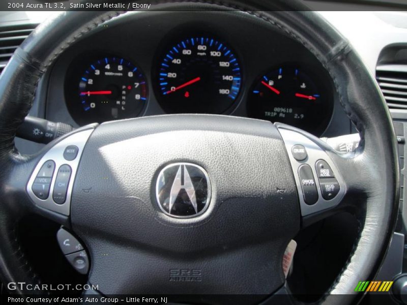 Satin Silver Metallic / Ebony 2004 Acura TL 3.2