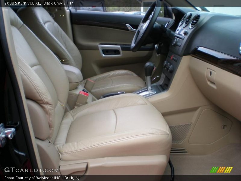 Black Onyx / Tan 2008 Saturn VUE XE