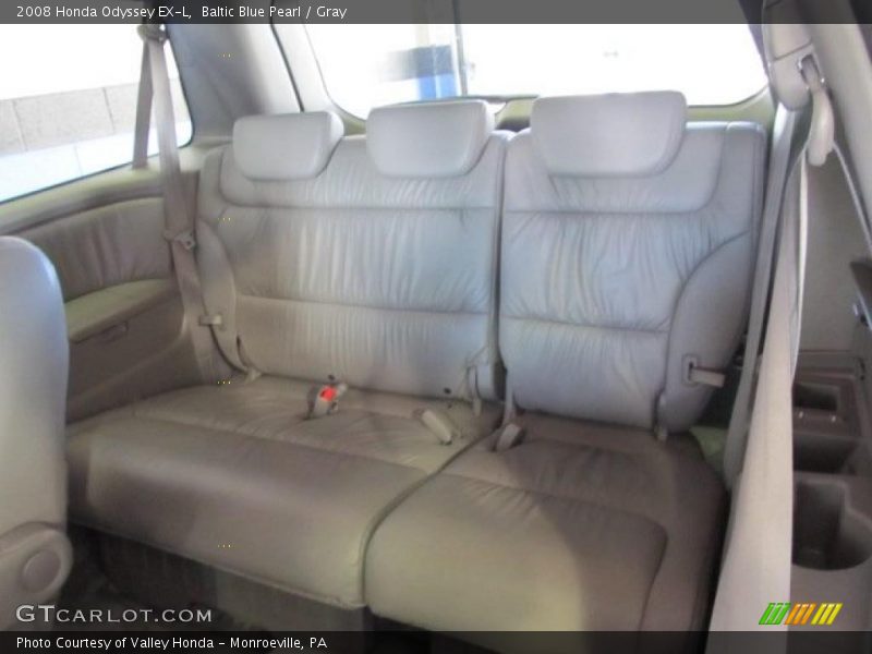 Baltic Blue Pearl / Gray 2008 Honda Odyssey EX-L
