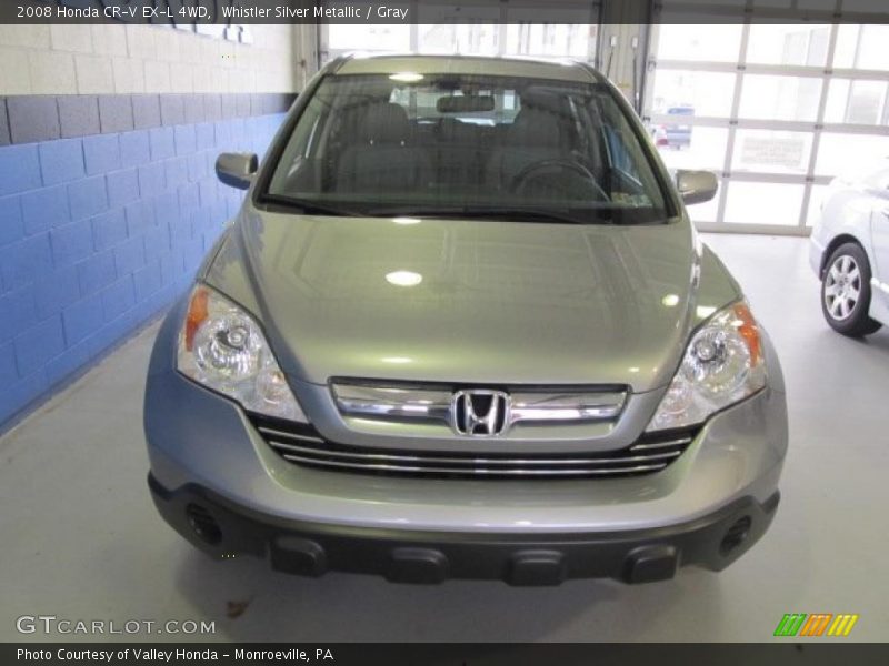 Whistler Silver Metallic / Gray 2008 Honda CR-V EX-L 4WD