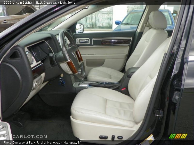 Black Clearcoat / Light Stone 2006 Lincoln Zephyr