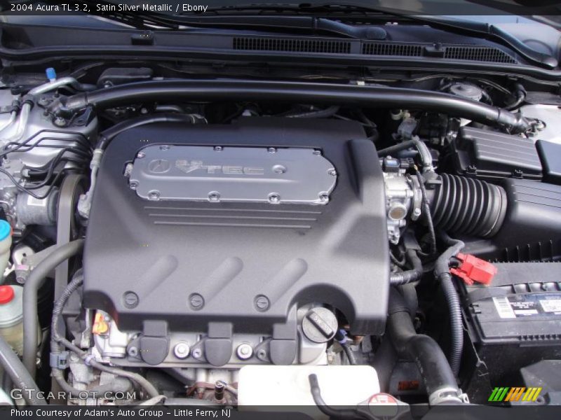 Satin Silver Metallic / Ebony 2004 Acura TL 3.2