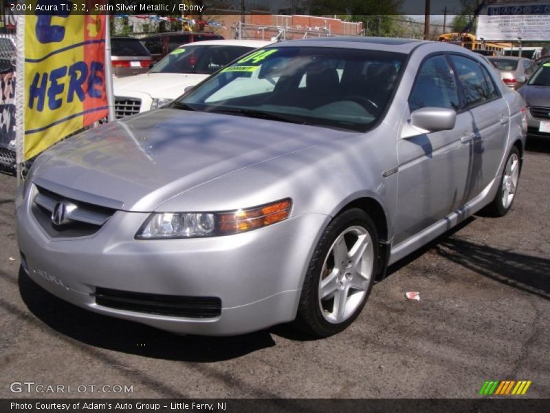 Satin Silver Metallic / Ebony 2004 Acura TL 3.2