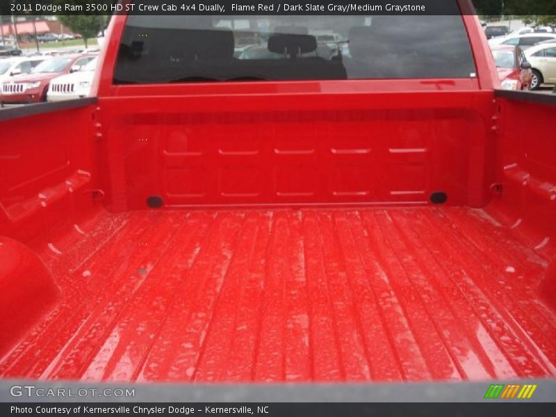 Flame Red / Dark Slate Gray/Medium Graystone 2011 Dodge Ram 3500 HD ST Crew Cab 4x4 Dually