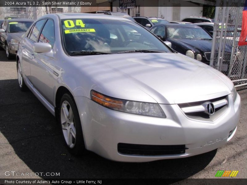 Satin Silver Metallic / Ebony 2004 Acura TL 3.2