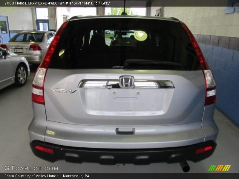 Whistler Silver Metallic / Gray 2008 Honda CR-V EX-L 4WD