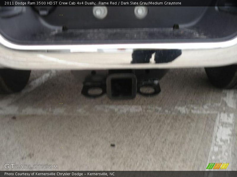 Flame Red / Dark Slate Gray/Medium Graystone 2011 Dodge Ram 3500 HD ST Crew Cab 4x4 Dually