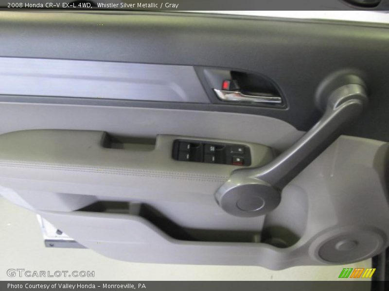 Whistler Silver Metallic / Gray 2008 Honda CR-V EX-L 4WD