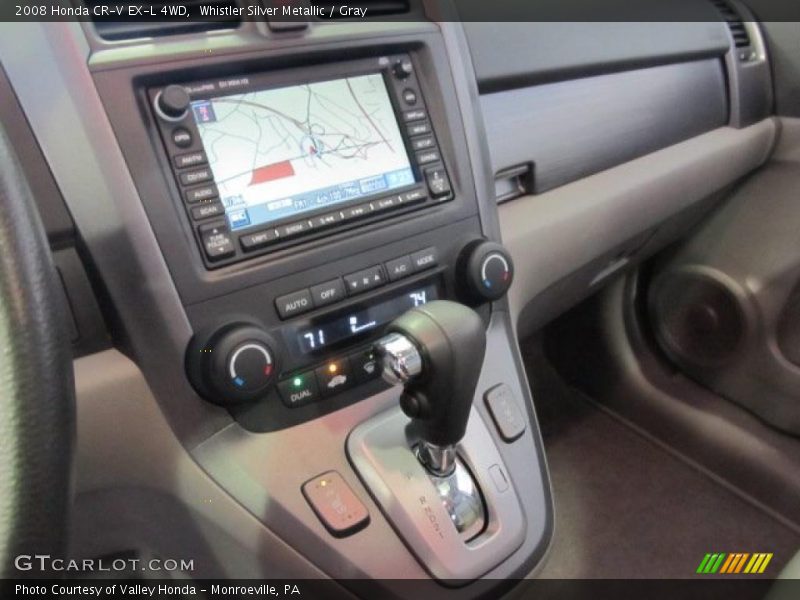 Whistler Silver Metallic / Gray 2008 Honda CR-V EX-L 4WD