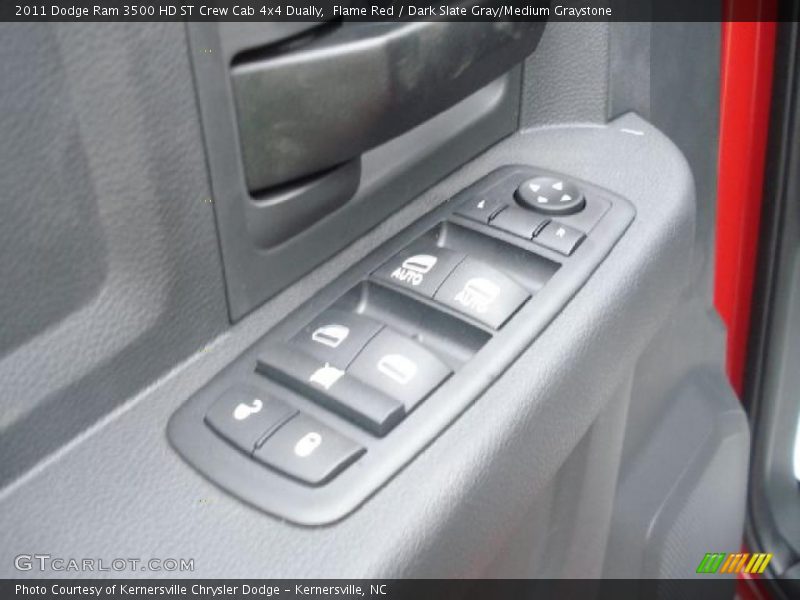 Flame Red / Dark Slate Gray/Medium Graystone 2011 Dodge Ram 3500 HD ST Crew Cab 4x4 Dually