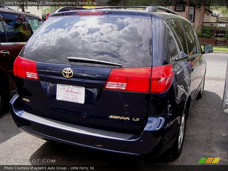 Stratosphere Mica / Stone Gray 2004 Toyota Sienna LE