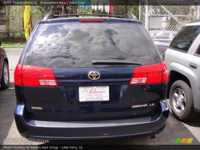 Stratosphere Mica / Stone Gray 2004 Toyota Sienna LE