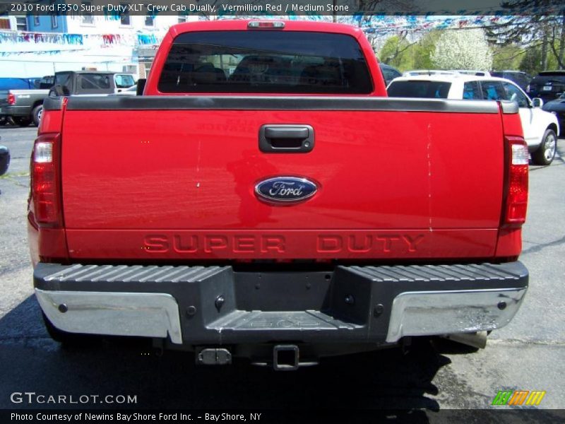  2010 F350 Super Duty XLT Crew Cab Dually Vermillion Red
