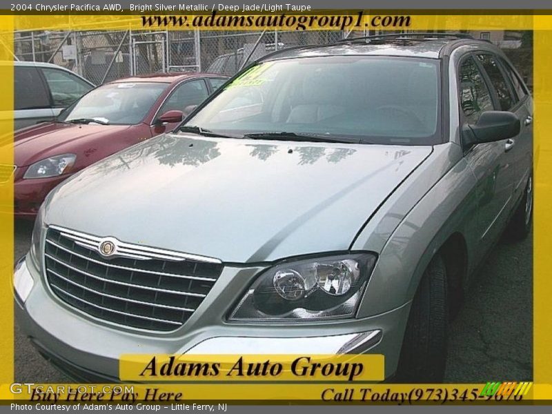 Bright Silver Metallic / Deep Jade/Light Taupe 2004 Chrysler Pacifica AWD