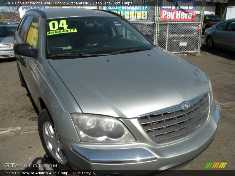 Bright Silver Metallic / Deep Jade/Light Taupe 2004 Chrysler Pacifica AWD