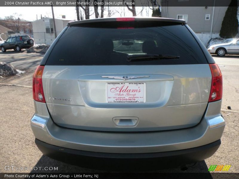 Bright Silver Metallic / Deep Jade/Light Taupe 2004 Chrysler Pacifica AWD