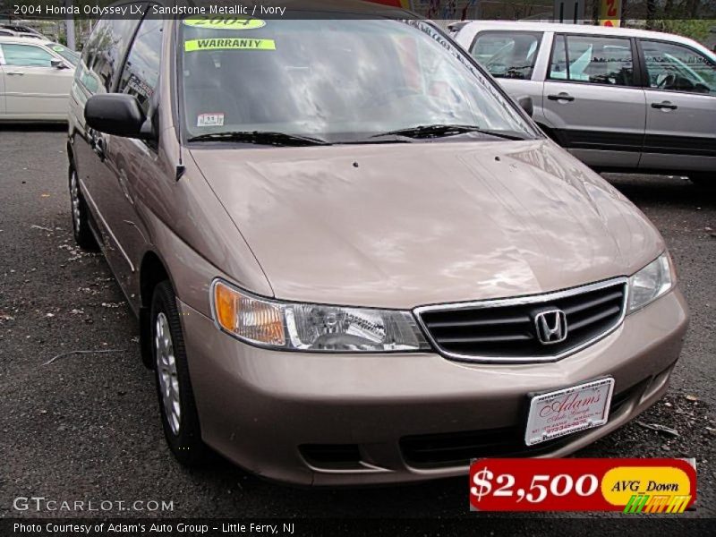 Sandstone Metallic / Ivory 2004 Honda Odyssey LX