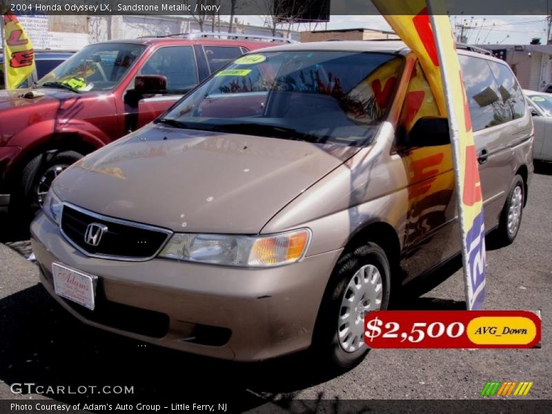 Sandstone Metallic / Ivory 2004 Honda Odyssey LX