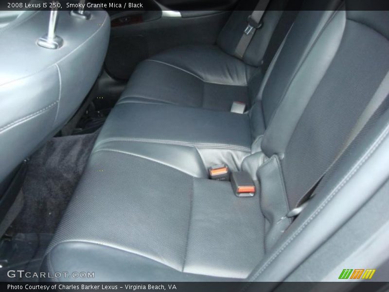 Smoky Granite Mica / Black 2008 Lexus IS 250