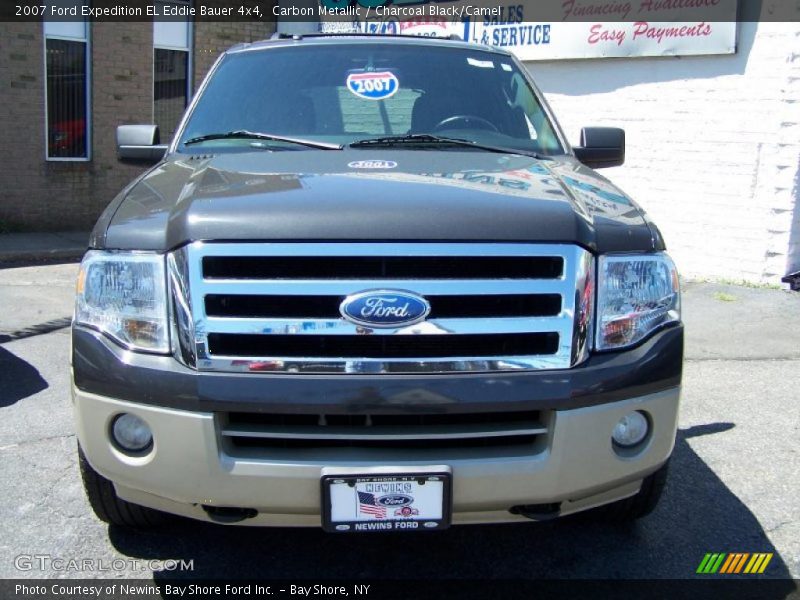 Carbon Metallic / Charcoal Black/Camel 2007 Ford Expedition EL Eddie Bauer 4x4