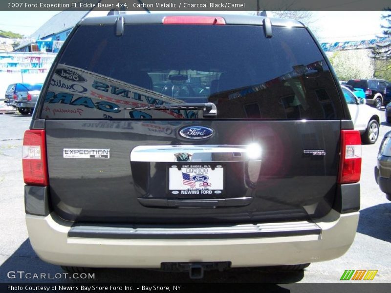 Carbon Metallic / Charcoal Black/Camel 2007 Ford Expedition EL Eddie Bauer 4x4