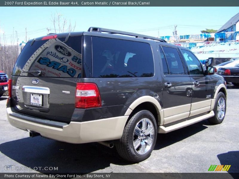 Carbon Metallic / Charcoal Black/Camel 2007 Ford Expedition EL Eddie Bauer 4x4