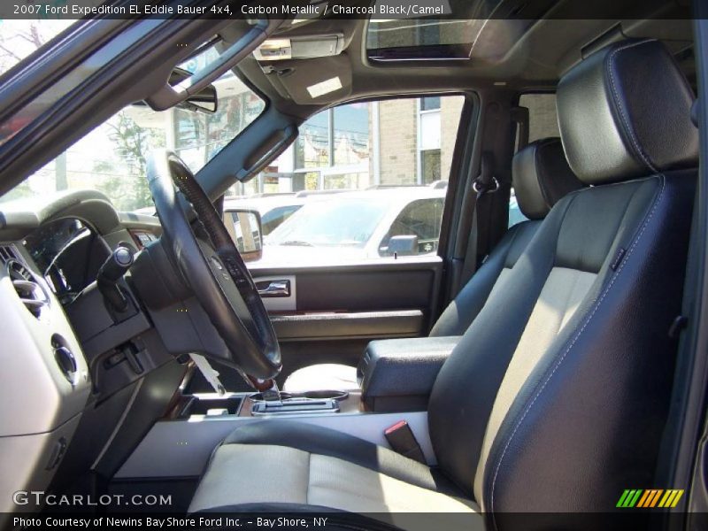 Carbon Metallic / Charcoal Black/Camel 2007 Ford Expedition EL Eddie Bauer 4x4