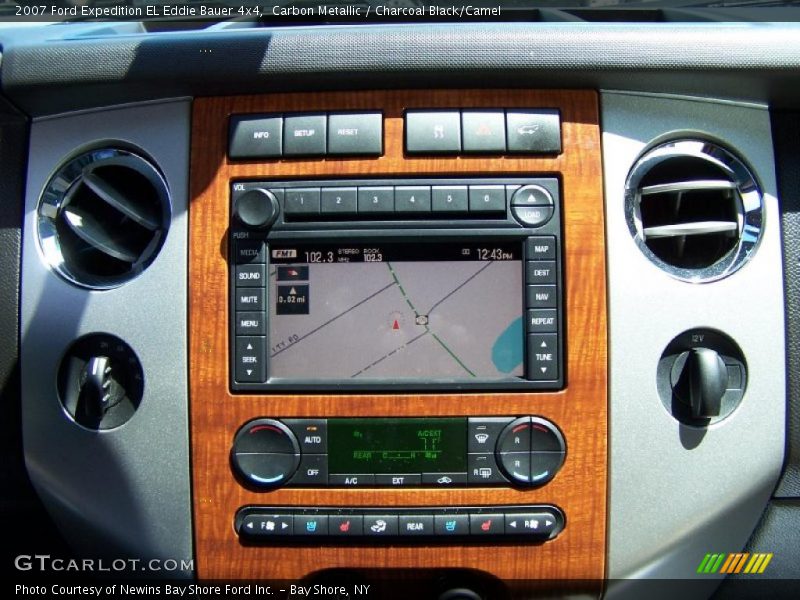 Carbon Metallic / Charcoal Black/Camel 2007 Ford Expedition EL Eddie Bauer 4x4