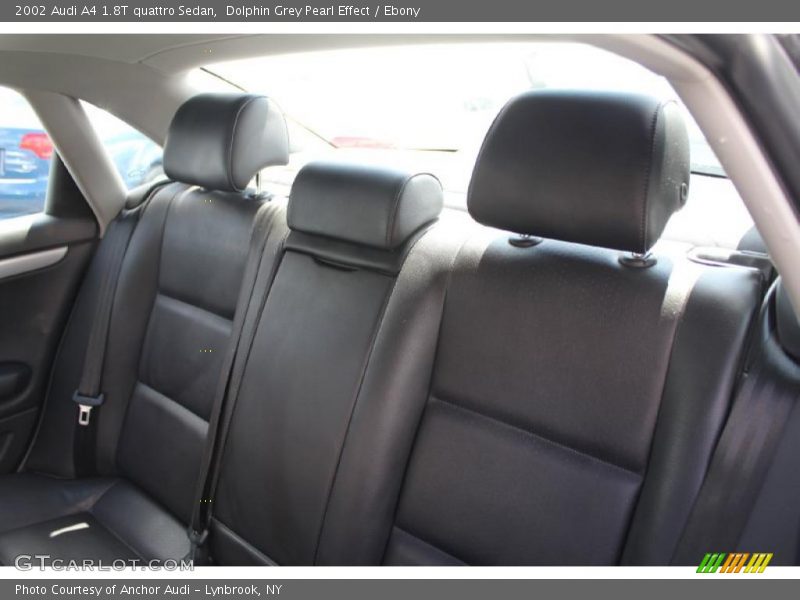 Dolphin Grey Pearl Effect / Ebony 2002 Audi A4 1.8T quattro Sedan