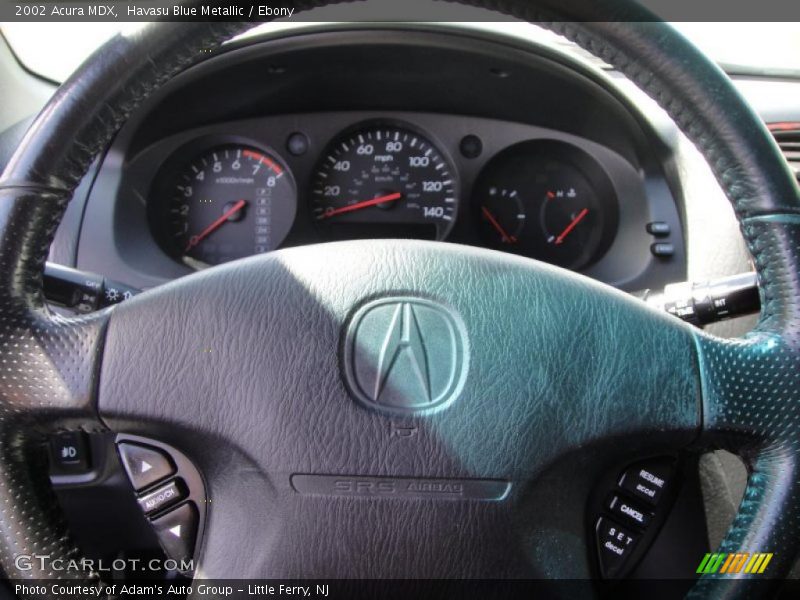 Havasu Blue Metallic / Ebony 2002 Acura MDX