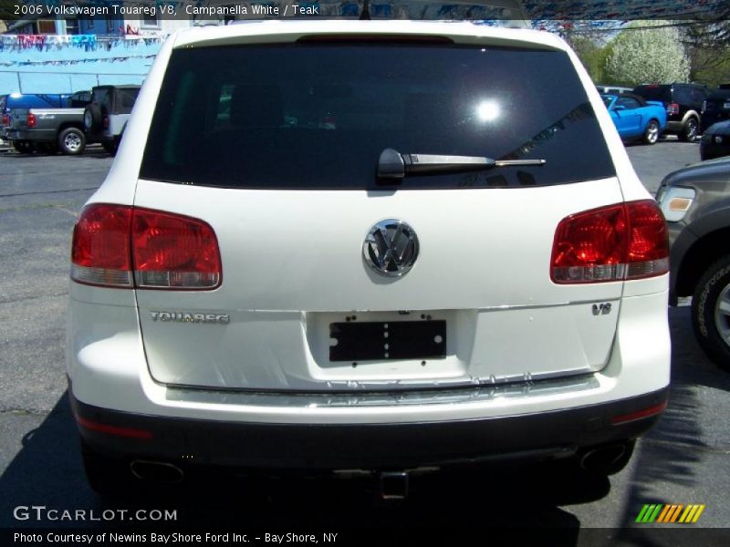 Campanella White / Teak 2006 Volkswagen Touareg V8