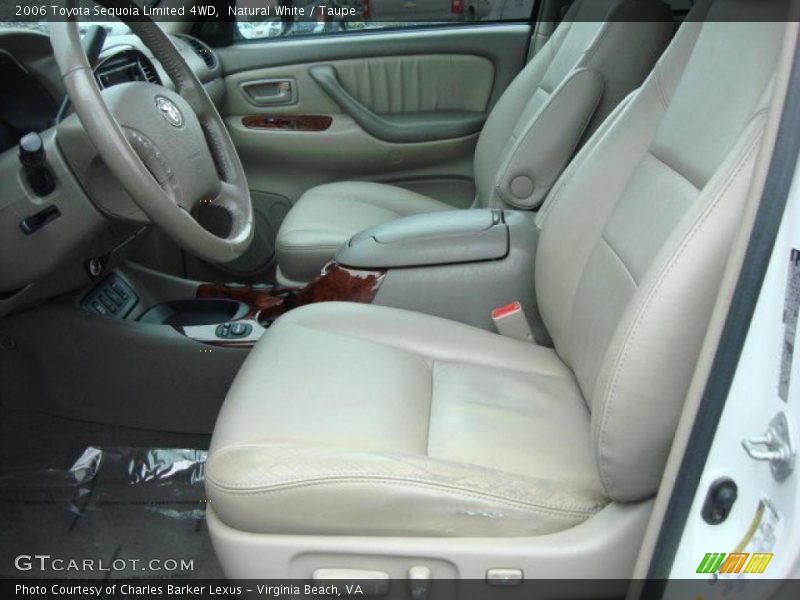 Natural White / Taupe 2006 Toyota Sequoia Limited 4WD