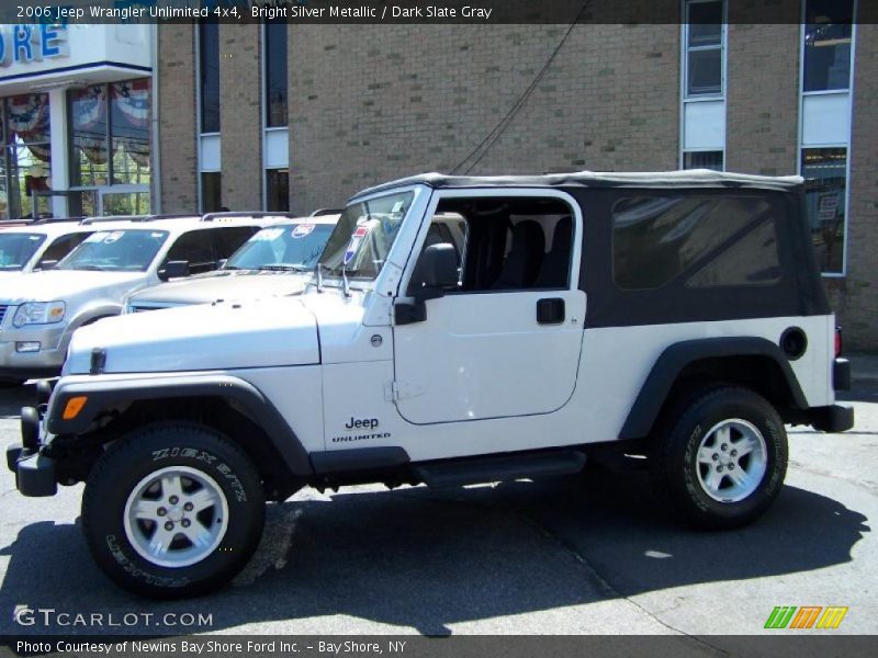 Bright Silver Metallic / Dark Slate Gray 2006 Jeep Wrangler Unlimited 4x4