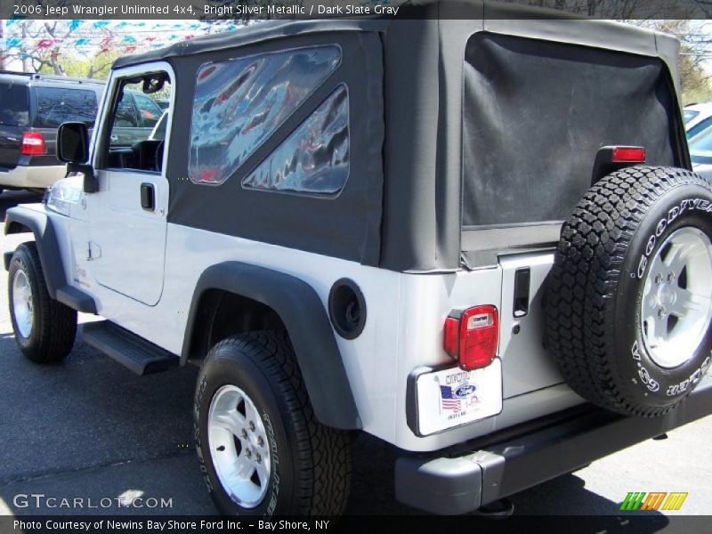 Bright Silver Metallic / Dark Slate Gray 2006 Jeep Wrangler Unlimited 4x4