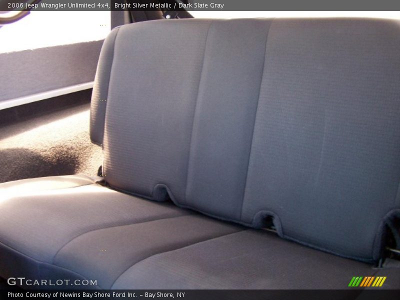 Bright Silver Metallic / Dark Slate Gray 2006 Jeep Wrangler Unlimited 4x4