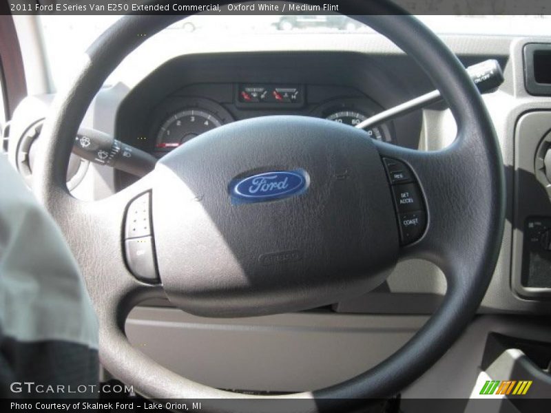 Oxford White / Medium Flint 2011 Ford E Series Van E250 Extended Commercial