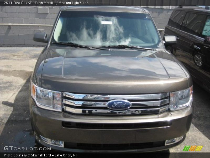 Earth Metallic / Medium Light Stone 2011 Ford Flex SE