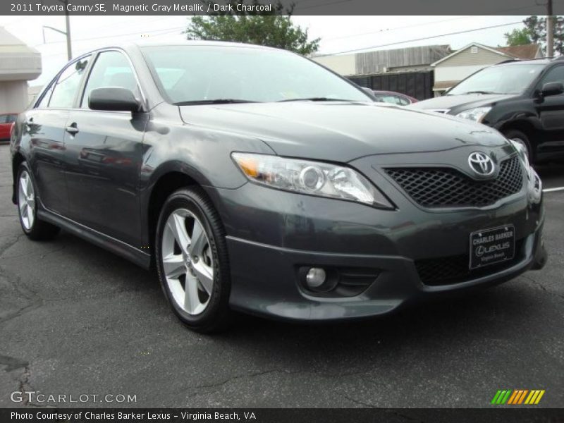Magnetic Gray Metallic / Dark Charcoal 2011 Toyota Camry SE