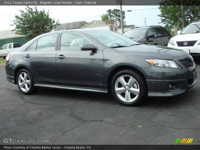 Magnetic Gray Metallic / Dark Charcoal 2011 Toyota Camry SE
