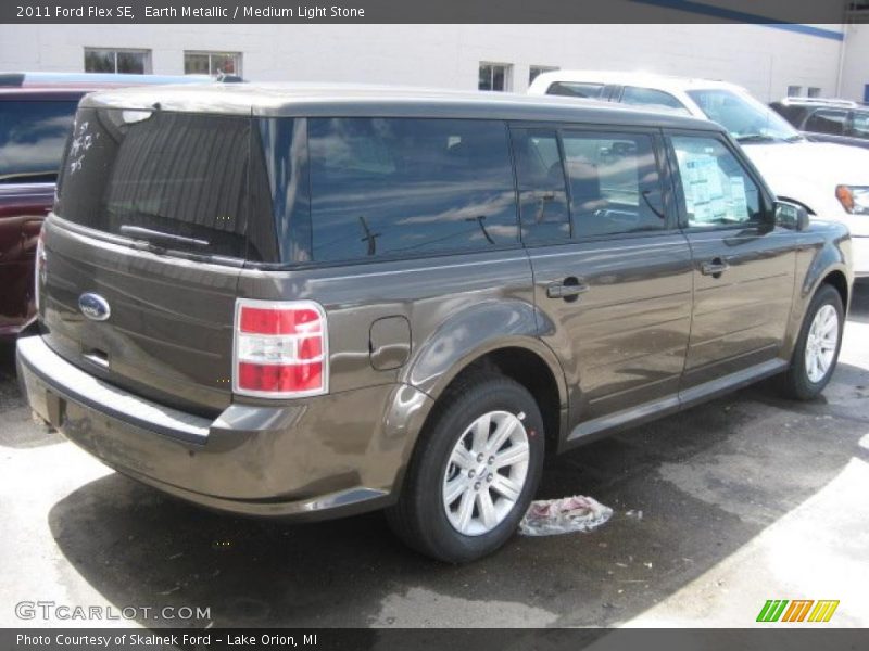 Earth Metallic / Medium Light Stone 2011 Ford Flex SE